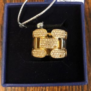 Hold Swarovski Cube Ring 5129418 Size 55